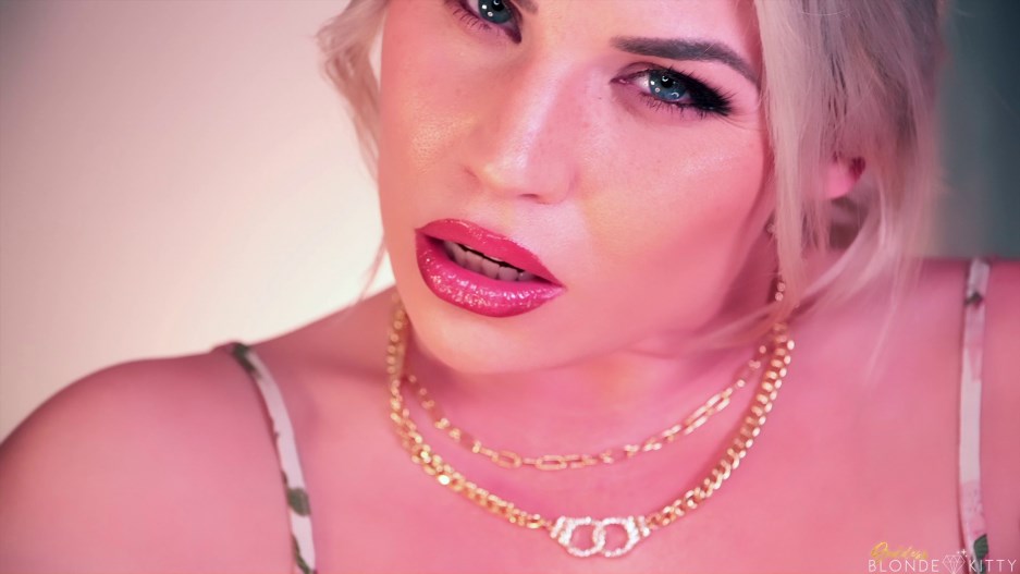 Goddess Blonde Kitty - Beta Bank Manager -Handpicked Jerk-Off Instruction
